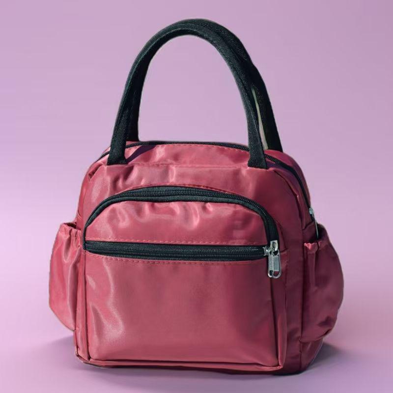2025 High-End Multi-Pocket Floral Women's Tote Handbag