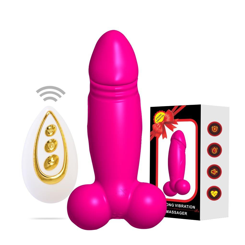 Mini Vibrating Butt Plug - Wireless Remote Control Prostate Massager for Men, Strong Vibration Anal Plug, Adult Toy