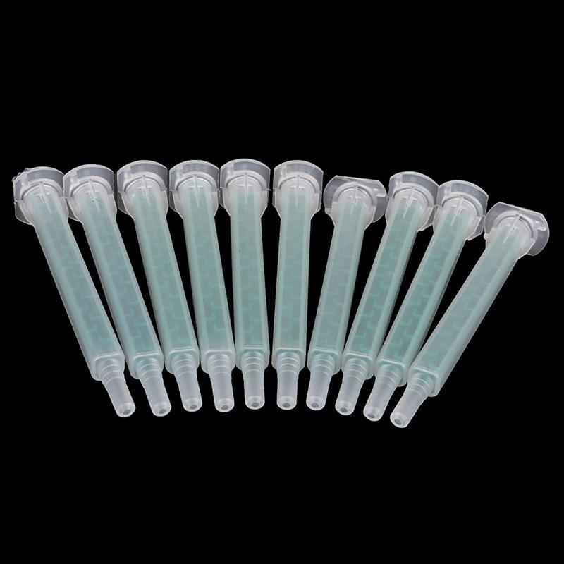 10 X Resin Ab Glue Static Mixer Mixing Tube Mixing Nozzle Syringe Set 83Mm