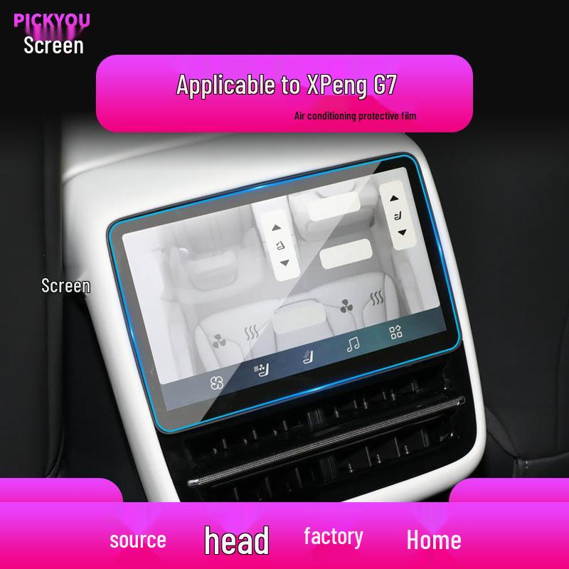 Xpeng G7, G6, G9 Protective Tempered Film for Console and Instrument Screens