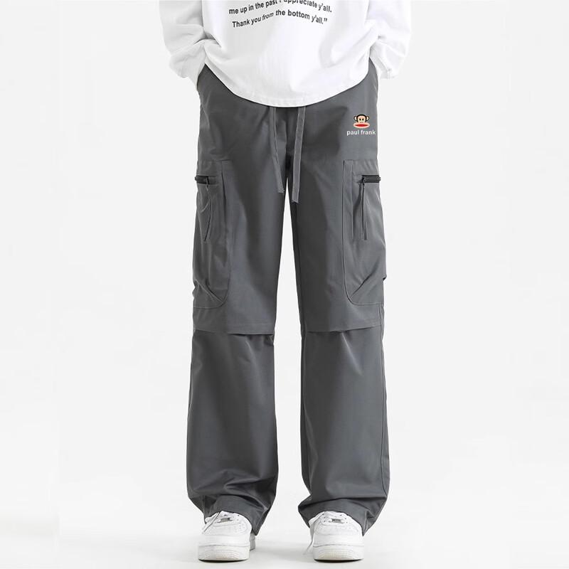 Paul Frank Men's American High Street Straight Leg Cargo Pants