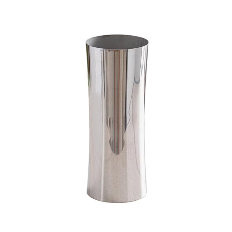 

Stainless Steel Flower Vase Polished Flower Holders Modern Elegant Homes Decoration, Durability Table Centerpieces 1