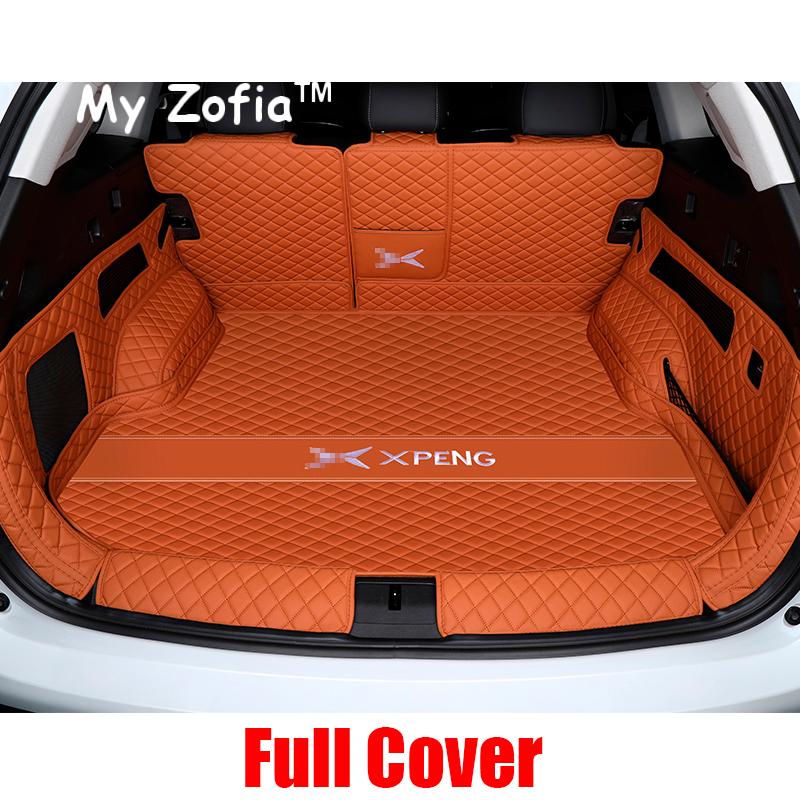 For Xpeng G9 XiaoPeng G9 2023 2024 2025 Car Trunk Mats Waterproof Auto Boot Car Custom Protector Pads Interior Accessories