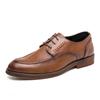 Good Quality Casual Leather Shoes For Men Large Size 47 Formal Leather Yuppie Business Shoes British Style Mens Dress Shoes 2024