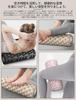 Foam Roller for Myofascial Release, Set of 2 (Large and Small), Fascia Roller, Stretching Roller, Grid Foam Roller, YJZ (Pink)