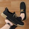 Fashion High Quality Men Shoes Fashion Hot Sale Business Casual Leather Men Shoes Lace-up Wear-Resistant Comfortable Men's Driving Shoes