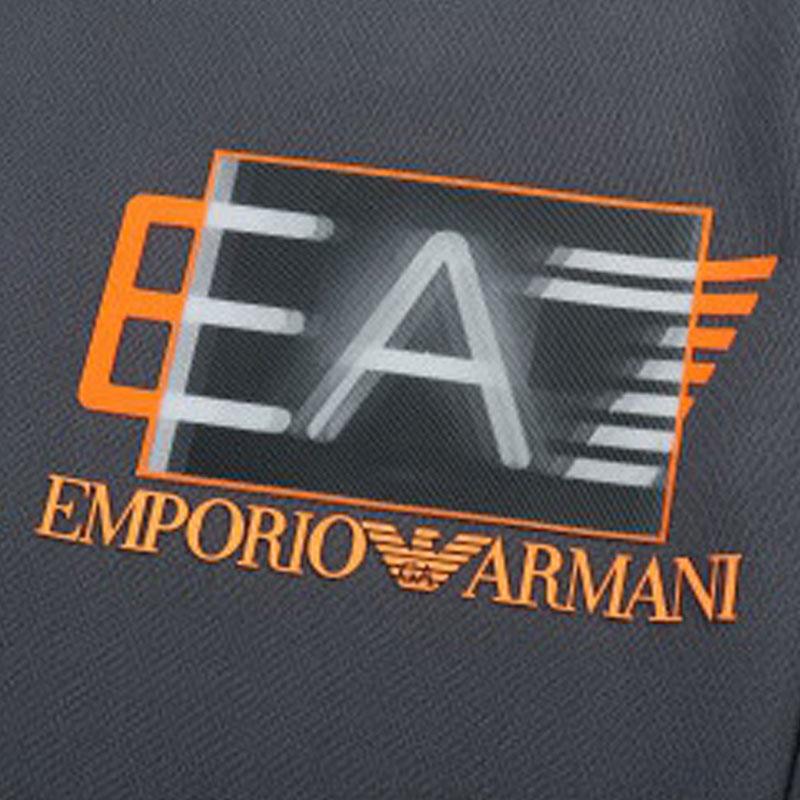 Emporio Armani EA7 SS23 Logo Print Solid Casual Pants Men Bottoms Gray 3RPP54-PJ16Z-23S-1977