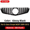 Vordere Einlassmaske Kühlergrill Gitter Netz Tuning Zubehör für Mercedes Benz E Coupe W207 C207 A207 2009-2015 GT Diamant Stil