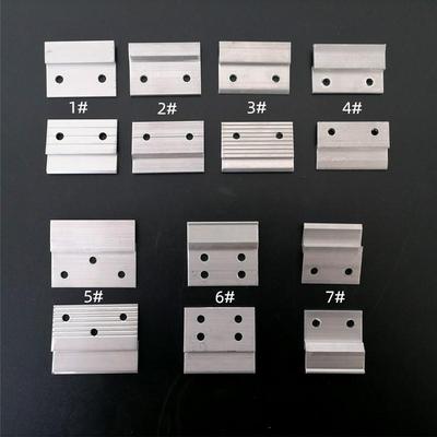 1 Pairs French Cleat Picture Hanger Heavy Duty Aluminum Z-Clamps Interlocking Wall Mounting Bracket Picture Hanging For Mirrors