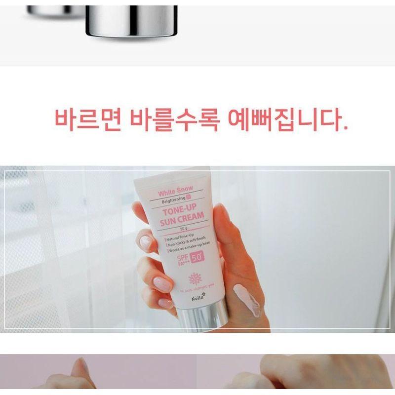 Nella - White Snow Brightening Fermented Tone-Up Sun Cream