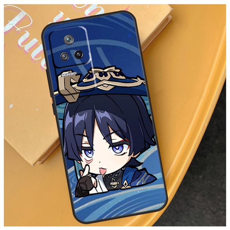 Genshin Impact Wanderer Hülle Für Xiaomi 14T Pro 13 14 15 Ultra 11T 12T 13T POCO X7 Pro X3 X5 X6 M6 F5 F6 Pro Abdeckung