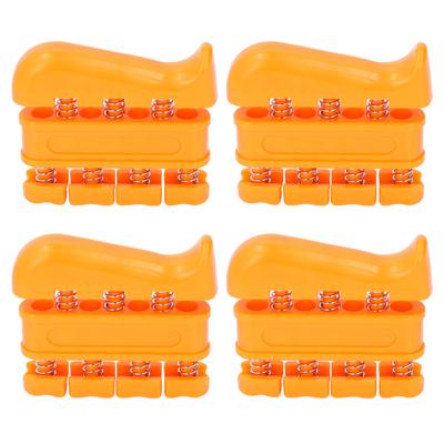 4pcs Finger Strengthener 11LB Bidirectional Spring Finger Exerciser Grip Strength Trainer for