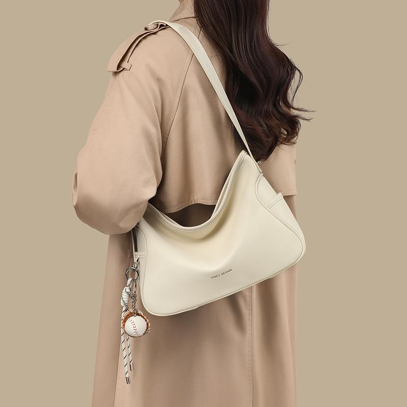 Bag women's new women's bag summer leather shoulder armpit bag large capacity versatile messenger bag