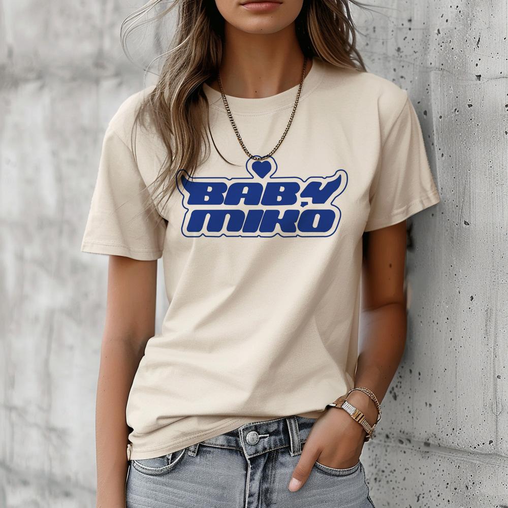 Young Miko Tee Women Summer Designer Manga T Shirt Female Harajuku Clothing