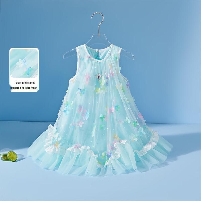 

Disney Elsa Girls Princess Summer Dress 130