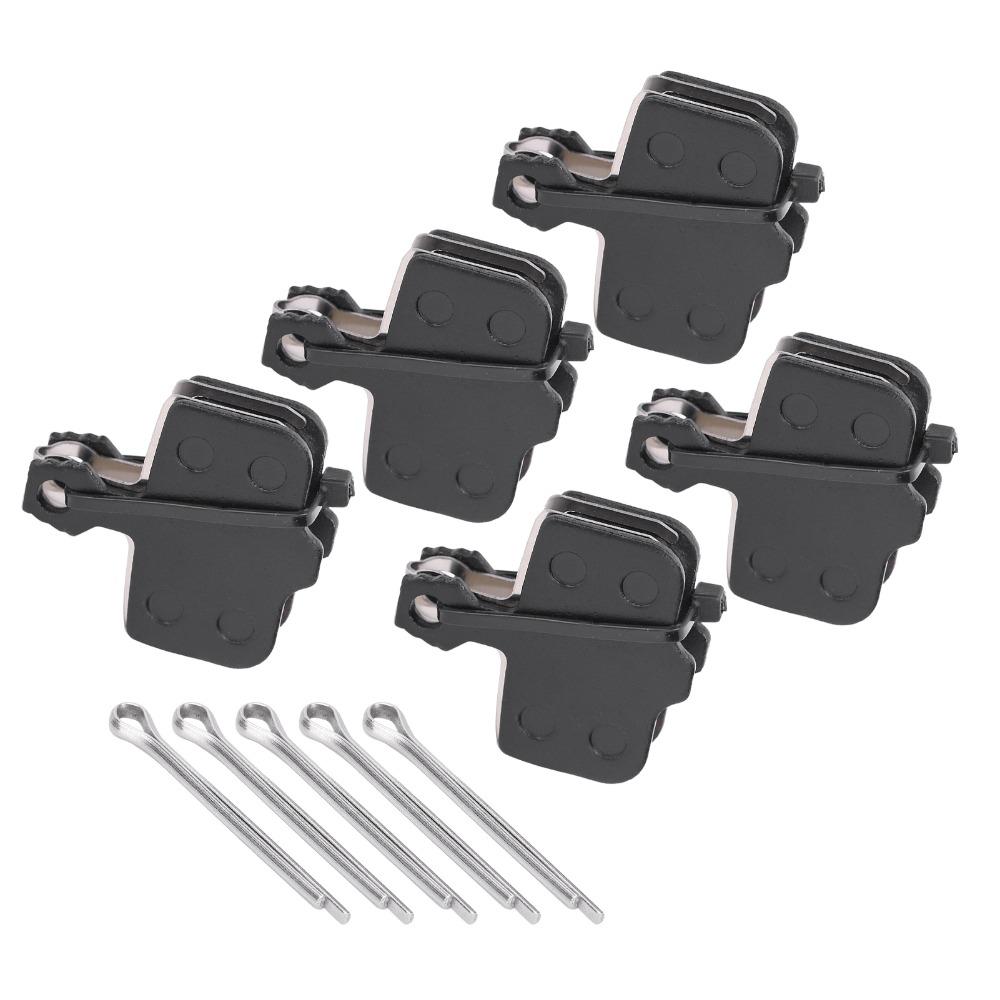 5 Pairs 30mm Brake Pad Set Black Electromobile Brake Pads Disc Brake Pads  Bicycle Replacement