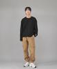 Seinteukeulu Snap Button Wide Cargo Jogger Pants Swc-361 Camel
