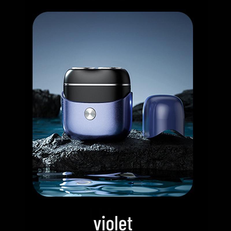Compact Magnetic Electric Shaver, Whole Body Washable, Portable for Home & Travel