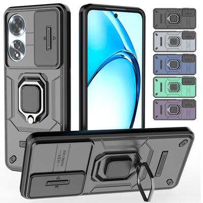 Armor Shockproof Case For OPPO A60 A80 5G A79 A3 Pro Protective Cover Ring Magnetic Holder Coque Fundas Capa