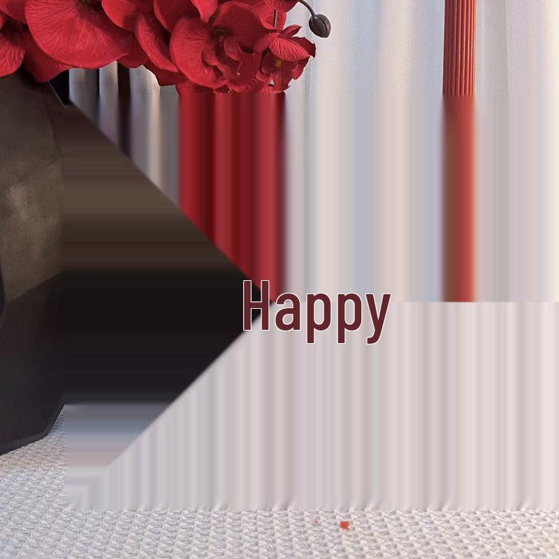 

Elegant Double Happiness 3D Origami Ornament for Wedding Decor