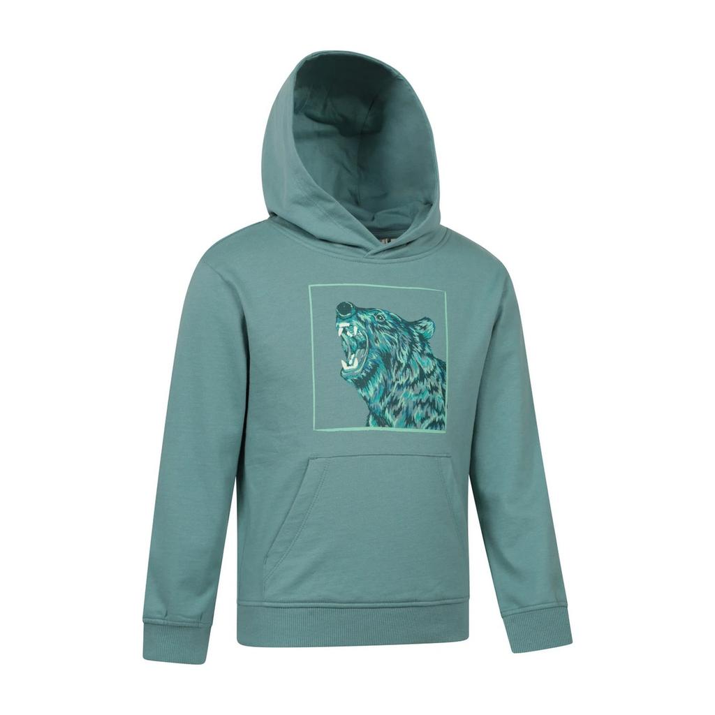 Mountain Warehouse Childrens/Kids Bear Glow In The Dark Hoodie