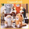 Capybara Cuter Cat Plush Pendant Soft Stuffed Animal Toy Keychain Gift For Kids