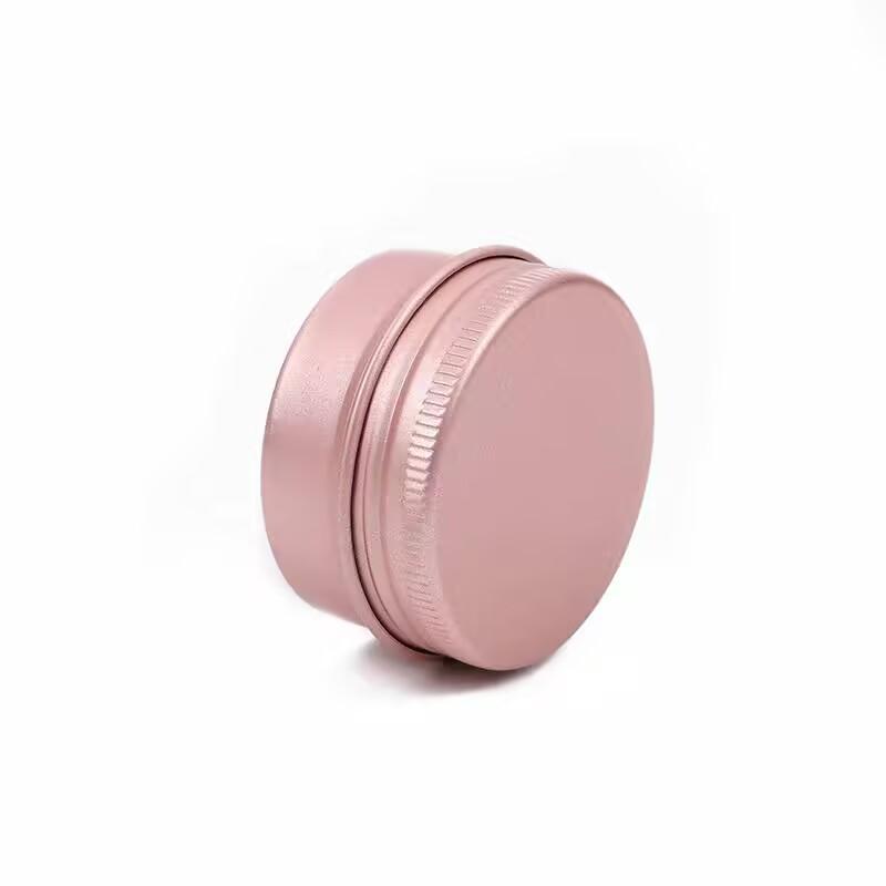 50Pcs Rose Gold Color 30ml Cosmetic Jar 30g Cream Jar 30ml Aluminum Jar 30g Aluminum Tin Container