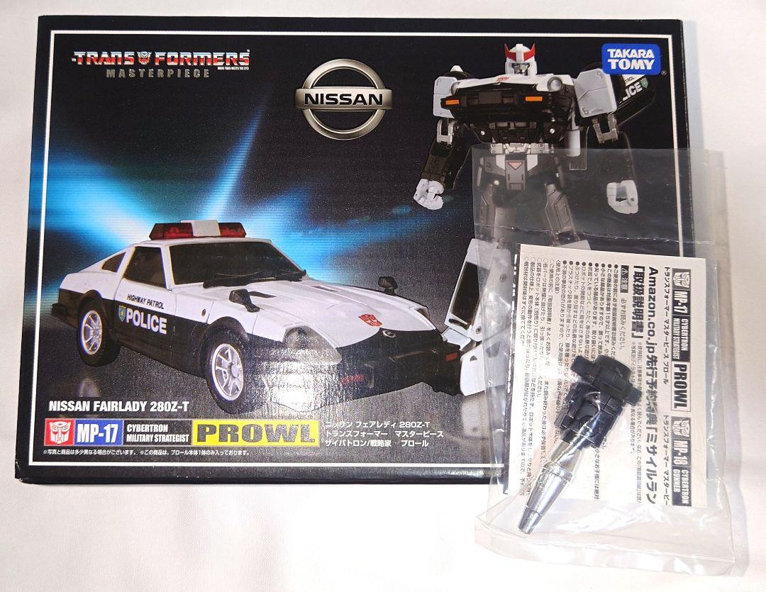 

[USED] Transformers Masterpiece MP-17 Prowl (with bonus)