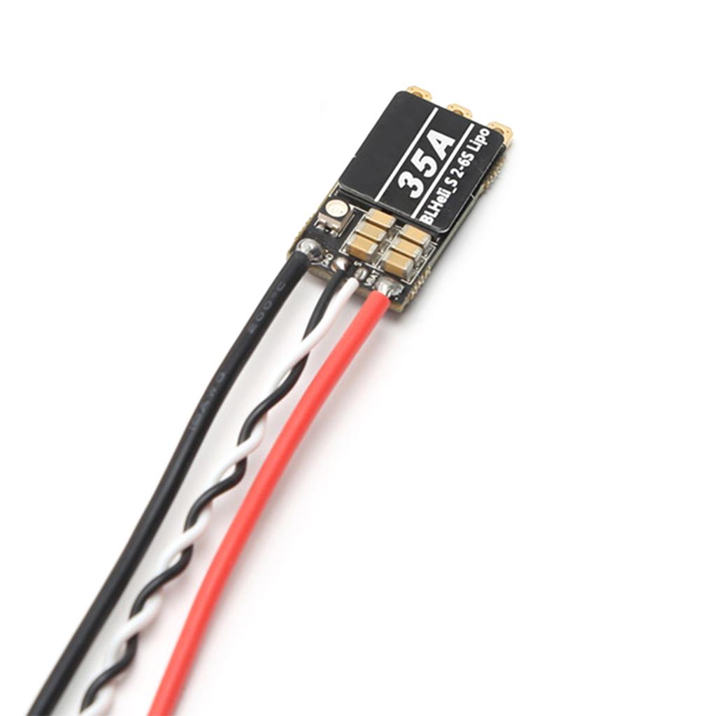 35A BLHeli_S ESC 2-6S Brushless ESC Electronic Speed Controller Built-in Programmable RGB LED for RC Drone Quadcopter