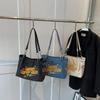 Borsa da Donna Grande Capacità Borsa da Signora Tessuto di Alta Qualità Borsa a Spalla Femminile Tote Casual Borsa a Mano di Tendenza Designer