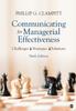 The Communicating for Managerial Effectiveness : Challenges | Strategies | Solutions Book