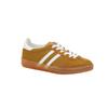Leather retro color matching German training shoes women's 2025 new Korean version lace-up flat-bottomed casual sports board shoes Forrest Gump shoe