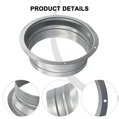 75-250mm Round Pipe Air Vent Metal Flange Air Ventilation Hose Connector Exhaust Air System Vent Hardware