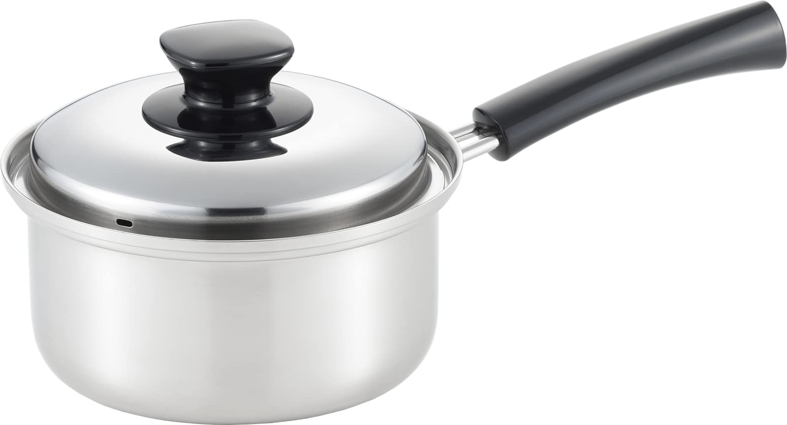 

Yoshikawa Integrate Saucepan, 16cm, 1.8L, with Lid, Induction and Direct Heat Compatible, Tsubame-Sanjo, Made in Japan, SJ3393