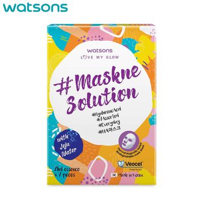 Maskne-Lösung 1 Schachtel ( 7 Blatt) - Maskenblatt, Gesichtsmaske