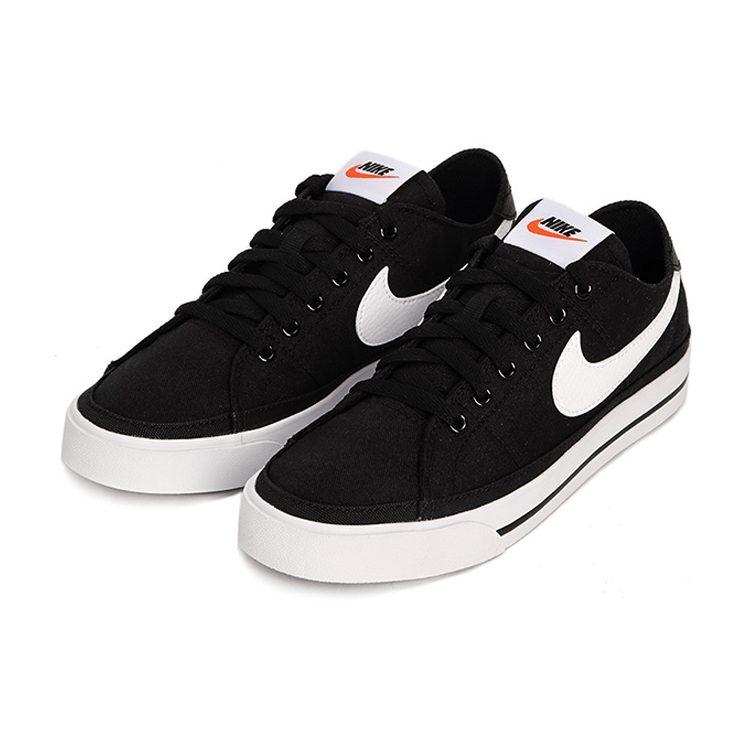 Nike Court Legacy Canvas Black White Women's CZ0294-001