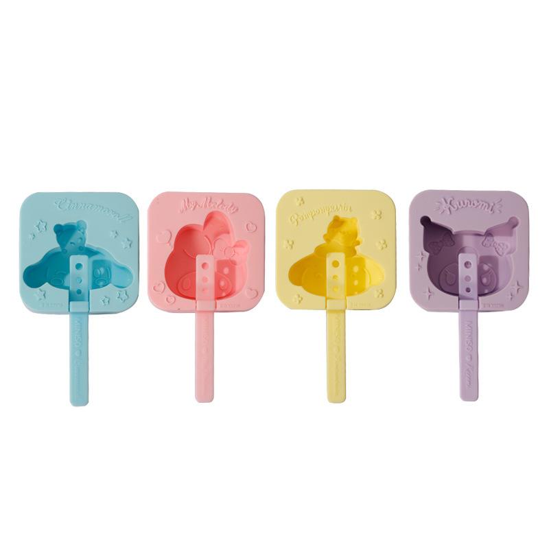 Household Popsicle Popsicle Mold Kitchen Silicone Ice Cream Mold Cartoon Cute Ice Cream Mold