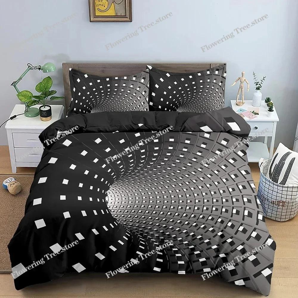 3D Print Duvet Cover Set Queen King Size Bedding Set Colorful Pattern QuiltComforter Cover Pillowcase Bedclothes Home Textiles