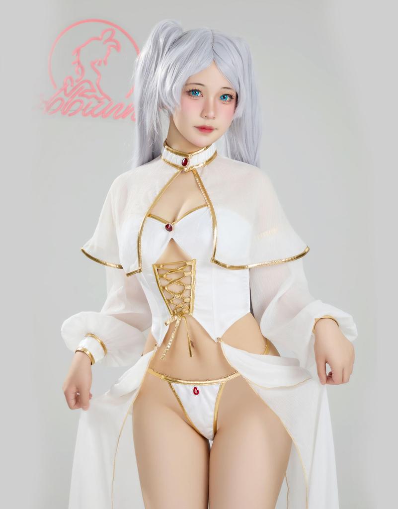 Fantasy Elf Heroine Costume Lingerie Set – Sexy Cute Magical Girl Cosplay for Women – Anime Game Style – Japan Store
