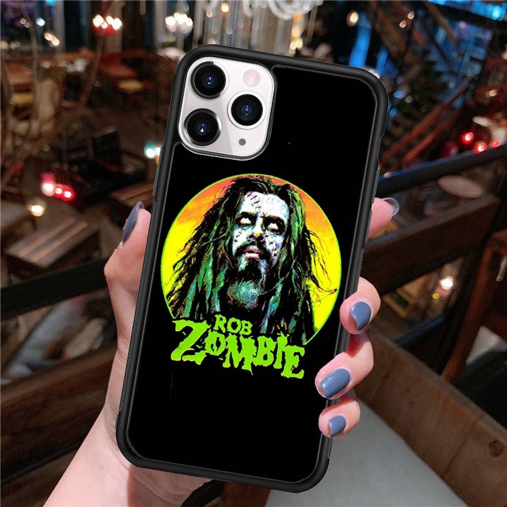 Rock Musician R-Rob Z-Zombie PC+TPU Phone Case For IPhone 17 16 15 14 PRO MAX 11 12 13 PLUS MINI Cover