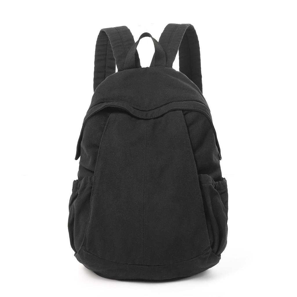 Spring Canvas Backpack Women's Leisure Large-capacity Travel Bag College Sports Schoolbag Men
