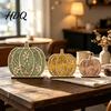 Natürliches Holz Thanksgiving Geschenk 3 Stück Herbst Holz Kürbis Tischdeko Schichtgeschnitten Ahornblatt Haus Dekoration Figur Ernte für Kaminsims