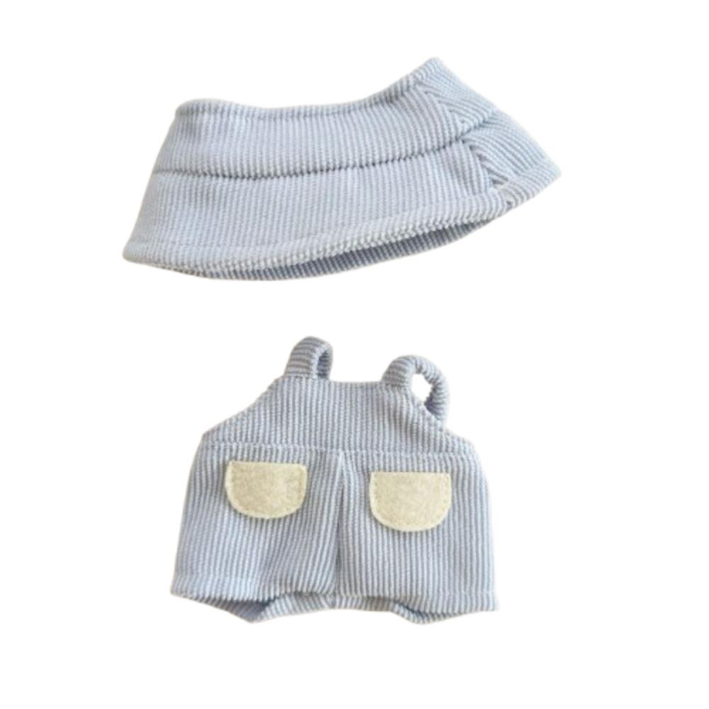 

Strap Pants Labubu Time Doll Clothes Collection Labubu Doll s Clothes Set Kids Girls Toys синий