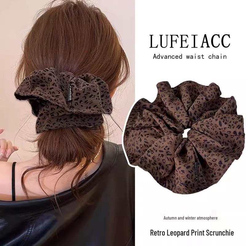 2026 Стильная Эластичная Женская Резинка для Волос Высокого Качества с Цветочным Украшением