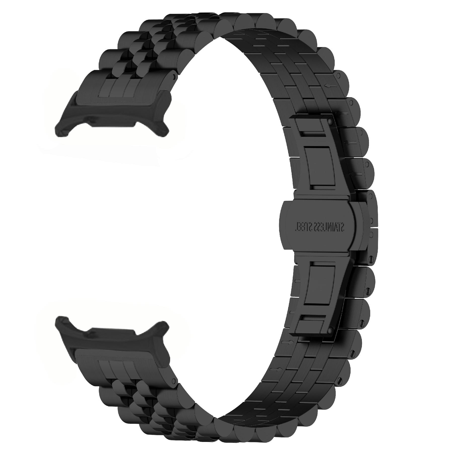 

For Samsung Galaxy Watch Ultra 47mm Watch Band Stainless Steel Strap with Band Removal Tool C