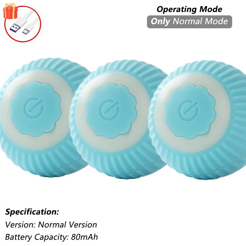 Διαδραστική Μπάλα για Γάτες Εκπαίδευση Αυτοκινούμενη Γατάκι Ηλεκτρική Μπάλα Γάτας Παιχνίδια Ηλεκτρονική Αυτόματη Κυλιόμενη Μαγική Μπάλα Παιχνίδια για Γάτα