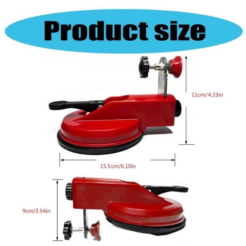 Tile Leveling System Wall Tile Leveler Suction Cup Large Plate Corner Fixed Marble Leveling Splicer Ceramic Tile Tighten