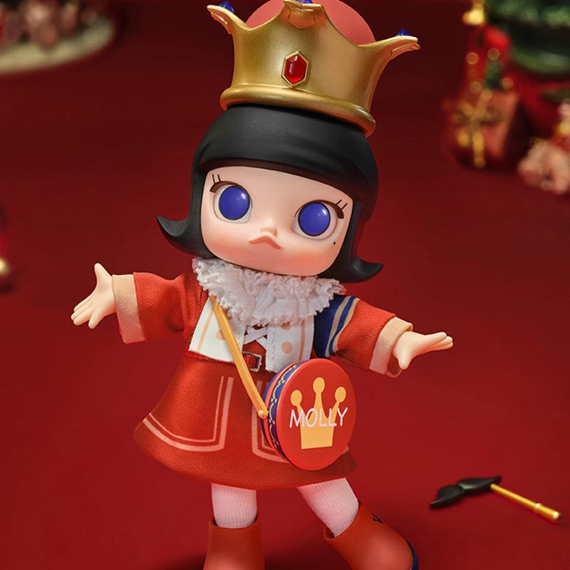 New POP MART MOLLY Hu Tao Clamp Trendy Figures 13cm PPMT-2311-0032