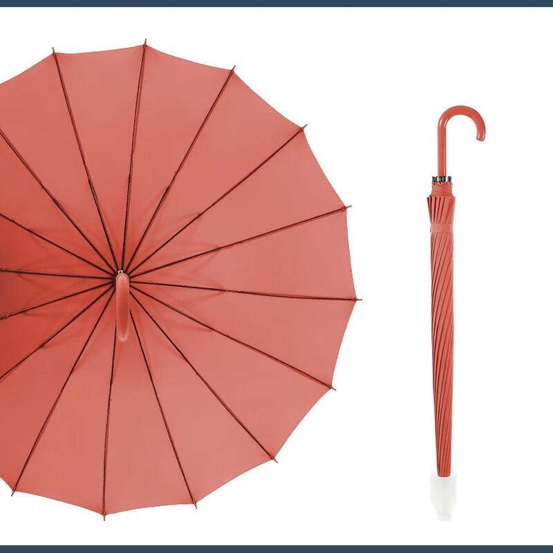 Yijie Wind-Resistant Semi-Automatic Long Handle Umbrella