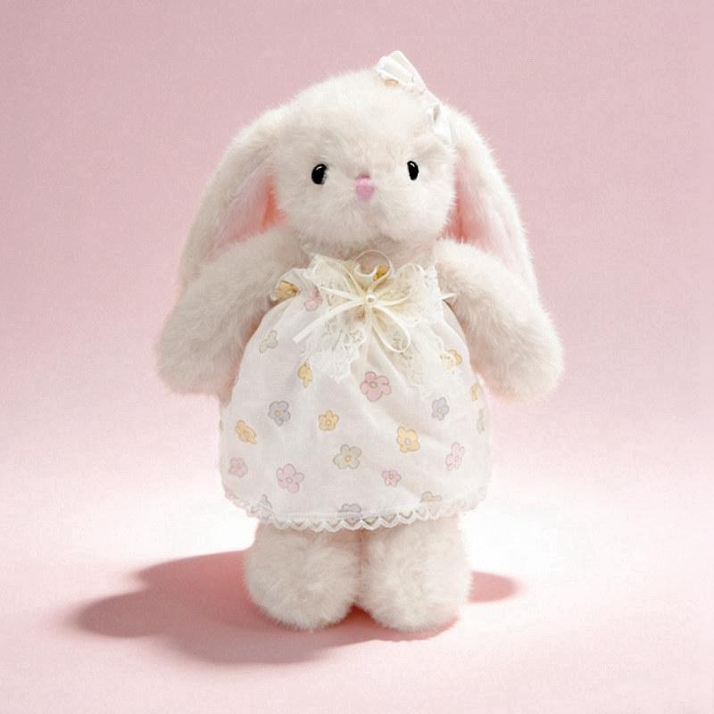 Plush rabbit soft toy, a soft and fluffy cuddly companion, ideal as a birthday present for girls – 20 inches